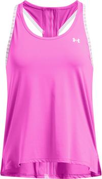 Under Armour Knockout Funktionstank Damen - vivid magenta