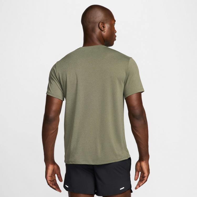 Nike Nike MILER SWOOSH Funktionsshirt Herren - dark stucco-cargo khaki-htr-black - 1 | SportScheck