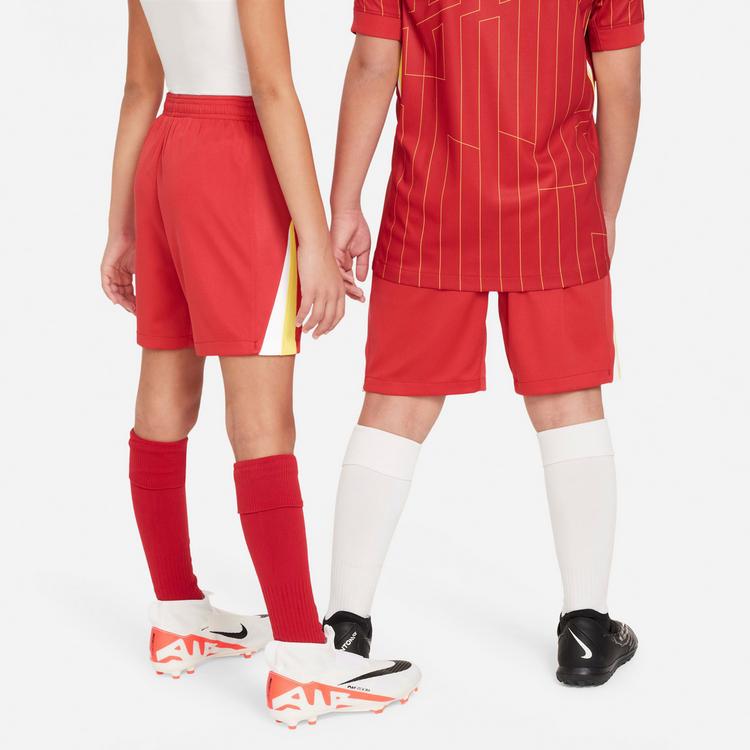 Nike Nike FC Liverpool 24-25 Heim Fu&szlig;ballshorts Kinder - gym red-white-chrome yellow - 1 | SportScheck