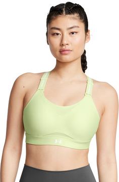 Rückansicht von Under Armour Infinitgy HIgh Sport-BH Damen green