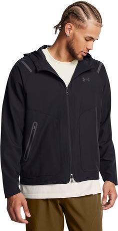 Rückansicht von Under Armour Unstoppable Funktionsjacke Herren black