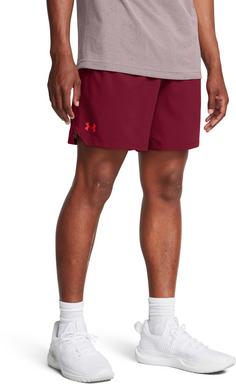 Rückansicht von Under Armour Vanish Woven 6in Shorts Funktionsshorts Herren cardinal