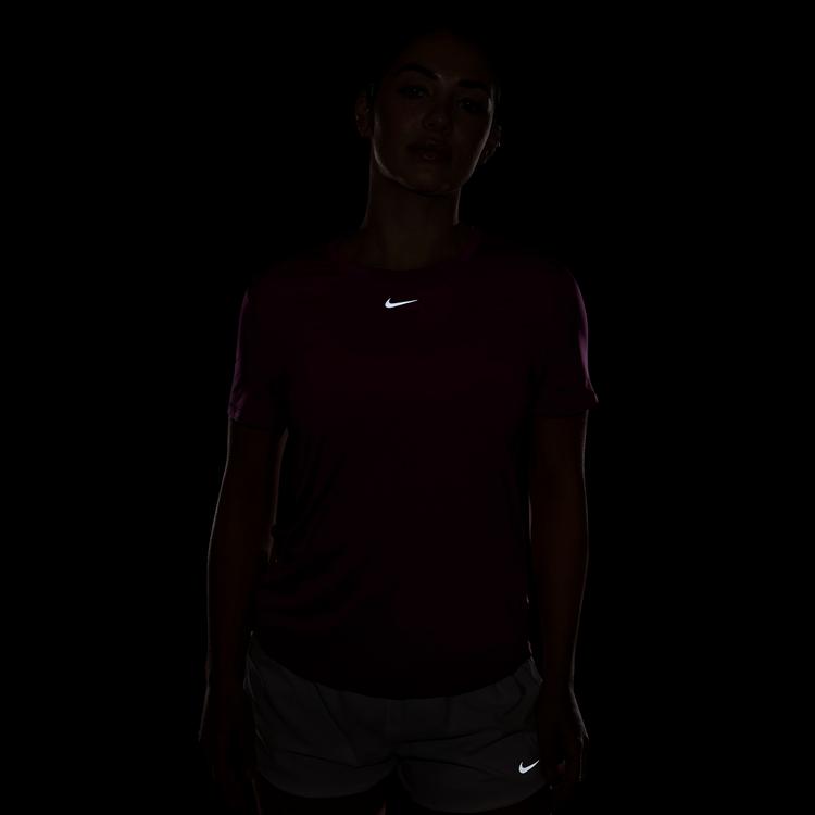 Nike Nike ONE CLASSIC Funktionsshirt Damen - hot fuchsia-black - 3 | SportScheck