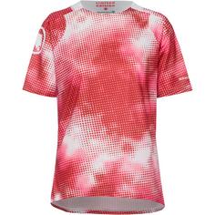 Endura Pixel Cloud T-Shirt Damen granatapfel