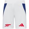 adidas Arsenal London 24-25 Heim Fu&szlig;ballshorts Kinder - white