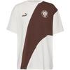 PUMA FC St. Pauli T-Shirt Herren - sugared almond-espresso brown