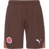 PUMA FC St. Pauli 24-25 Heim Fu&szlig;ballshorts Herren - espresso brown-puma white