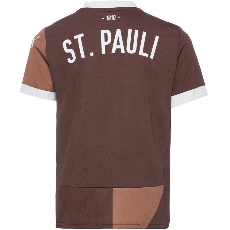 PUMA PUMA FC St. Pauli 24-25 Heim Teamtrikot Kinder - espresso brown-puma white - 0 | SportScheck