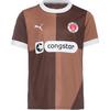 PUMA FC St. Pauli 24-25 Heim Teamtrikot Kinder - espresso brown-puma white