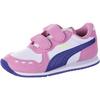 PUMA Cabana Racer SL 20 V Inf Sneaker Kinder - puma white-lapis lazuli-mauved out-cool cucumber