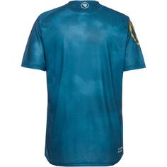 Rückansicht von Endura Cloud T-Shirt Herren stahlblau