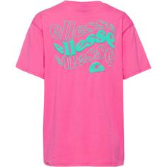 Rückansicht von Ellesse Campofelice T-Shirt Damen pink