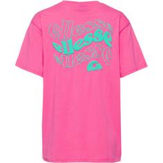 Rückansicht von Ellesse Campofelice T-Shirt Damen pink