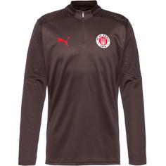 PUMA FC St. Pauli Fanshirt Herren dark chocolate-puma red