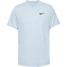 Nike Court Victory Tennisshirt Herren glacier blue-lt armory blue-black