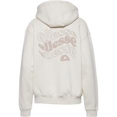 Rückansicht von Ellesse Eines Hoodie Damen off white