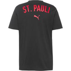 Rückansicht von PUMA FC St. Pauli Fanshirt Herren puma black-puma red