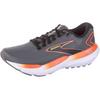 Brooks Glycerin 21 Laufschuhe Herren - grey-mandarin red-green