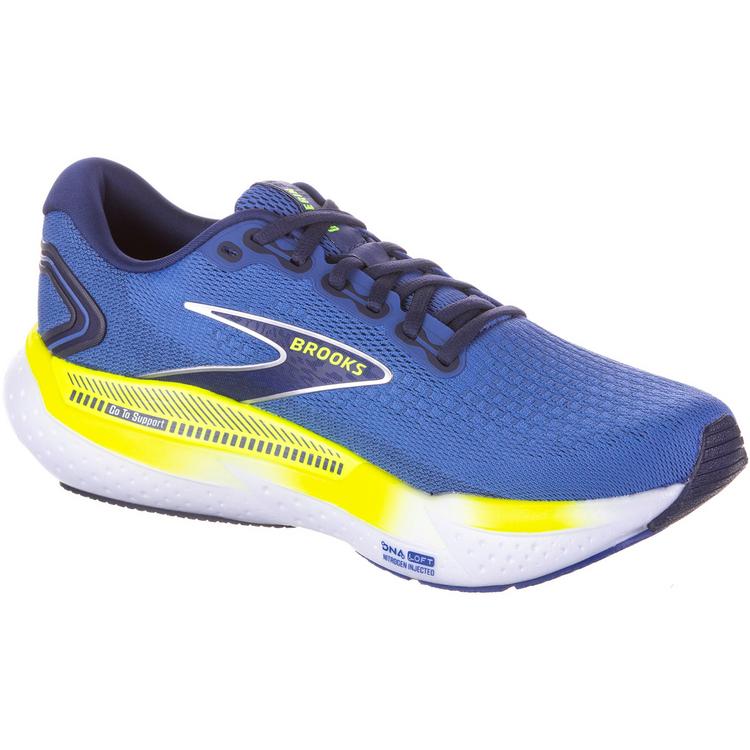 Brooks Brooks Gylcerin GTS 21 Laufschuhe Herren - blue-peacoat-lemon - 0 | SportScheck