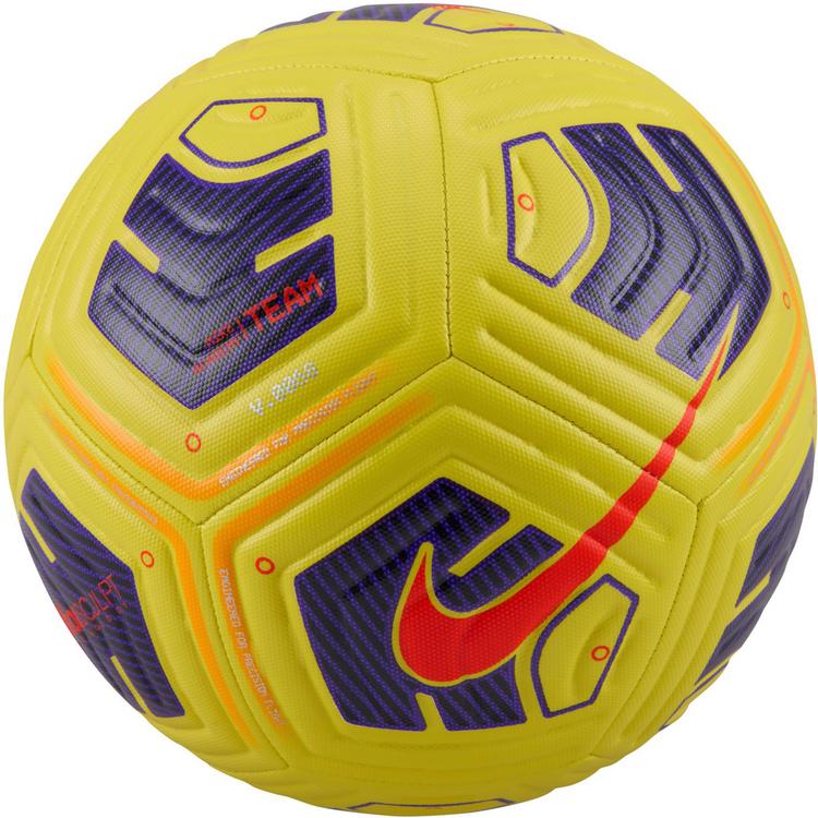 Nike Nike Academy Fu&szlig;ball - yellow-violet-bright crimson - 0 | SportScheck