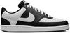 Nike Court Vision Sneaker Herren - black-white