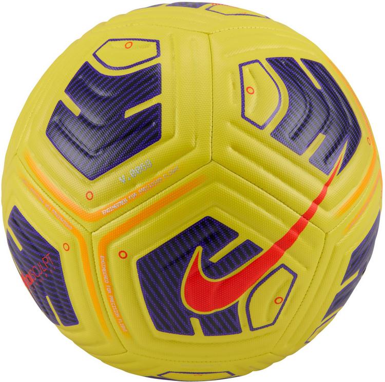 Nike Nike Academy Fu&szlig;ball - yellow-violet-bright crimson - 0 | SportScheck