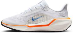 Rückansicht von Nike AIR ZOOM PEGASUS 41 GS Laufschuhe Kinder white-racer blue-sail-platinum tint