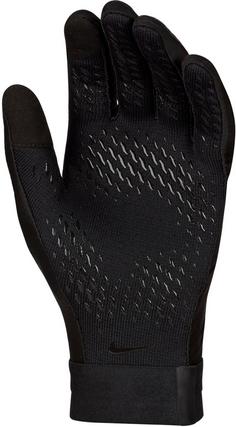 Rückansicht von Nike Academy Fingerhandschuhe black-black-black