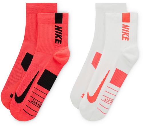 Rückansicht von Nike MULTIPLIER Laufsocken multi-color