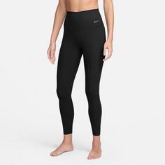 Rückansicht von Nike DRI FIT ZENVY 7/8-Tights Damen black-black