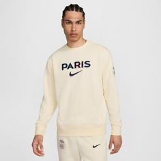 Rückansicht von Nike Paris Saint-Germain Sweatshirt Herren coconut milk-midnight navy