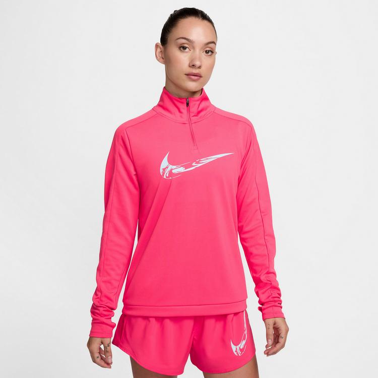 Nike Nike SWOOSH Funktionsshirt Damen - aster pink-glacier blue - 0 | SportScheck