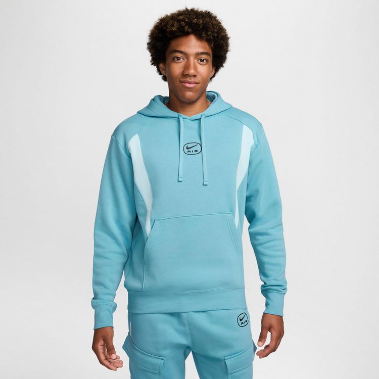 Nike Nike NSW Air Hoodie Herren - denim turq-glacier blue-black - 0 | SportScheck