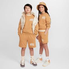 Rückansicht von Nike NSW CLUB Shorts Kinder flax-flax-white