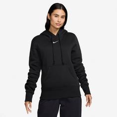 Rückansicht von Nike Phoenix Hoodie Damen black-sail