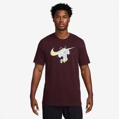 Rückansicht von Nike TROY Funktionsshirt Herren burgundy crush