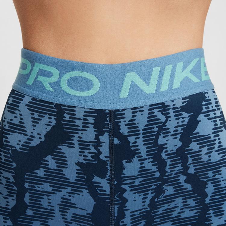 Nike Nike PRO Tights M&auml;dchen - armory navy-aegean storm-green frost - 2 | SportScheck