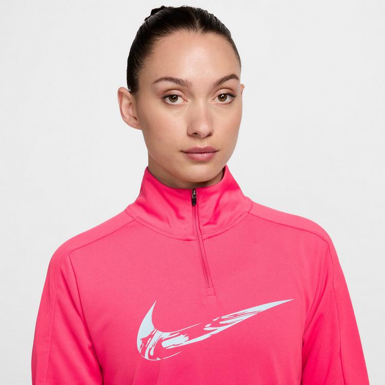 Nike Nike SWOOSH Funktionsshirt Damen - aster pink-glacier blue - 2 | SportScheck