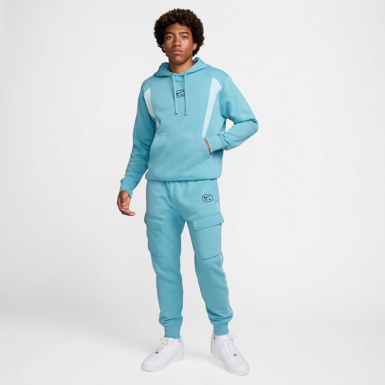 Nike Nike NSW Air Hoodie Herren - denim turq-glacier blue-black - 6 | SportScheck