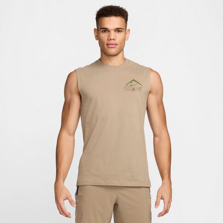 Nike Nike TRAIL ENERGY Funktionsshirt Herren - khaki - 1 | SportScheck