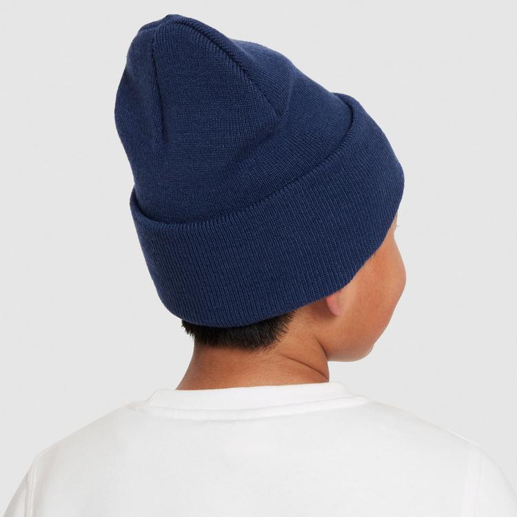 Nike Nike Peak Beanie Kinder - midnight navy-white - 1 | SportScheck