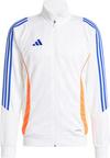adidas Tiro24 Trainingsjacke Herren - white-app solar red-lucid blue