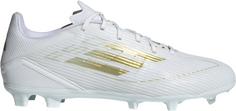 adidas F50 LEAGUE FG/MG Fußballschuhe Herren ftwr white-gold met.-ftwr white