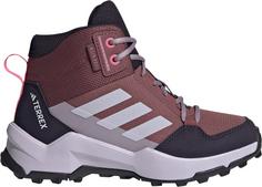 adidas TERREX AX4R R.RDY MID Wanderschuhe Kinder quiet crimson-silver dawn-pink fusion