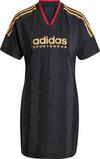 adidas Tiro Kurzarmkleid Damen - black-st tan-team victory red