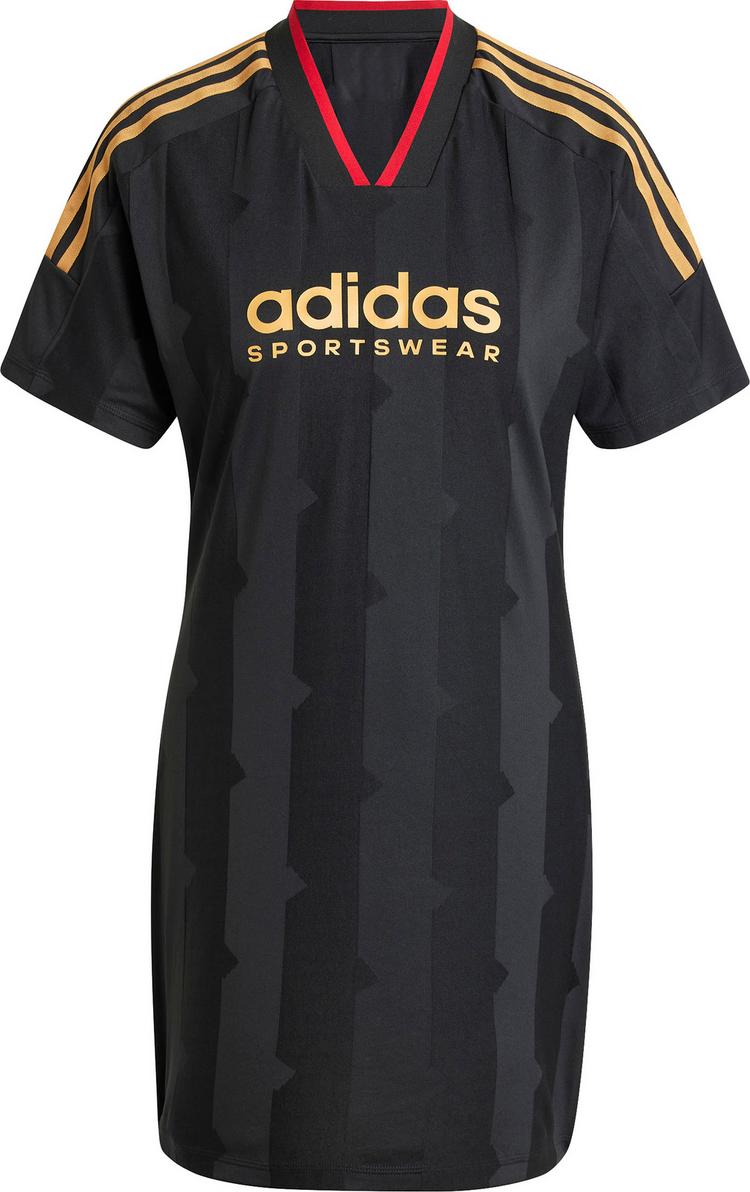 adidas adidas Tiro Kurzarmkleid Damen - black-st tan-team victory red - 0 | SportScheck