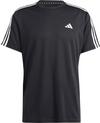 adidas TR-ES BASE 3S Funktionsshirt Herren - black-white