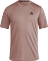 adidas TR-ES FR Funktionsshirt Herren - warm clay-black