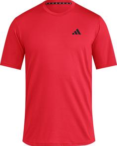 adidas TR-ES FR Funktionsshirt Herren pure ruby-black