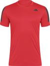 adidas CLUB 3STR Tennisshirt Herren - semi lucid red